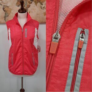 Vtg Y2K coral colored running vest - Danskin Now brand - NWT